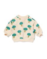HEMA Babysweater broccoli ecru (ecru)