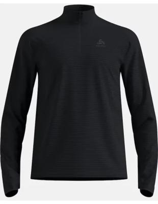 Odlo Essential Thermal Midlayer Halfzip Heren Pullover (zwart) Zwart M