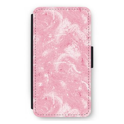 Abstract Painting Pink: iPhone 12 mini Flip Hoesje