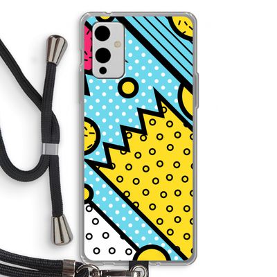 Pop Art #1: OnePlus 9 Transparant Hoesje met koord