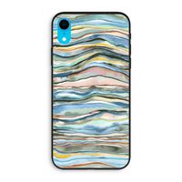 Watercolor Agate: iPhone XR Biologisch afbreekbaar hoesje