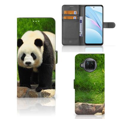 Xiaomi Mi 10T Lite | Telefoonhoesje | Met pasjeshouder | Panda