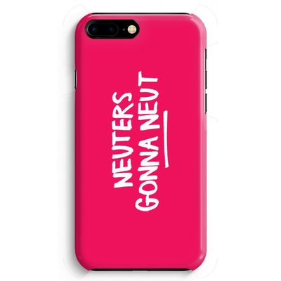 Neuters (roze): iPhone 8 Plus Volledig Geprint Hoesje