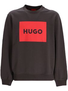 HUGO sweat Duragol en coton - Noir