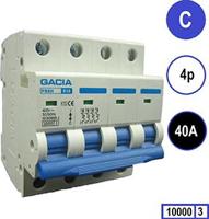 Enzo Gacia Installatieautomaat 63A. B kar 4p GACIA - 4517830
