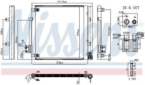 Condensor, airconditioning 940679