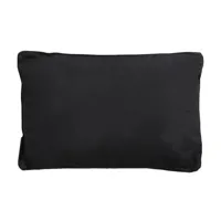 Sierkussen 60x40 piping Panama black