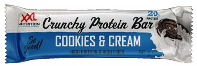 XXL Nutrition Crunchy Protein Bar Cookies & Cream XXL Nutrition Crunchy Protein Bar Cookies & Cream