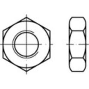 TOOLCRAFT 132298 Zeskantmoeren M12 DIN 936 Staal Gelamelleerd verzinkt 500 stuk(s)