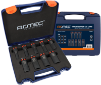 Rotec Krachtdoppen set | Binnenvierkant 1/2 | Lang | 9-delig | SW10SW24 - 842.9902