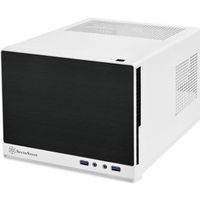 Silverstone SG13 Mini-Toren Zwart, Wit - [SST-SG13WB-Q]