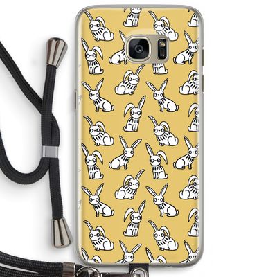 Haas: Samsung Galaxy S7 Edge Transparant Hoesje met koord
