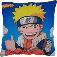 Dubbelzijdig kussen - Vierkant - NARUTO - Naruto en Sasuke - Microvezel - 40 x 40 cm
