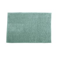 MSV Badkamerkleed/badmat - kleedje voor op de vloer - lichtgroen - 60 x 90 cm - Microvezel - Badmatjes - thumbnail