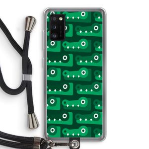 Crocs: Samsung Galaxy A41 Transparant Hoesje met koord