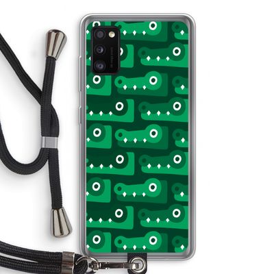 Crocs: Samsung Galaxy A41 Transparant Hoesje met koord