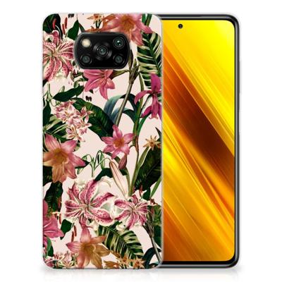 Xiaomi Poco X3 | Poco X3 Pro | TPU Case | Flowers