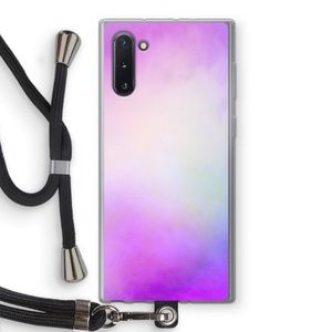 Clouds pastel: Samsung Galaxy Note 10 Transparant Hoesje met koord