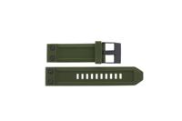 Horlogeband Diesel DZ1758 Silicoon Groen 24mm