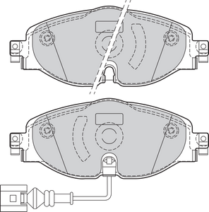 FIRST VALEO, Inbouwplaats: Vooras, u.a. für Audi, Seat, VW, Skoda