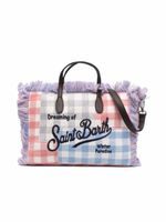 MC2 Saint Barth Kids sac à main Collette à carreaux vichy - Rose