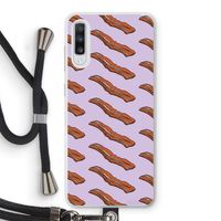 Bacon to my eggs #2: Samsung Galaxy A70 Transparant Hoesje met koord