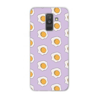 Bacon to my eggs #1: Samsung Galaxy A6 Plus (2018) Transparant Hoesje
