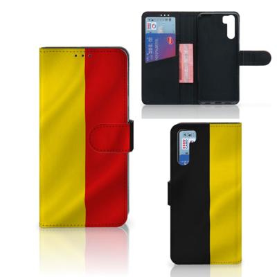 OPPO A91 | Reno3 | Bookstyle Case | Belgische Vlag