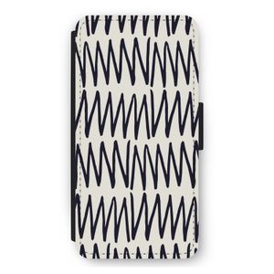 Marrakech Zigzag: iPhone 12 Pro Max Flip Hoesje