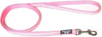 IDC® nylon lijn - met handvat - verstelbaar - 14 mm x 1 m - Roze
