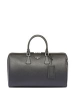 Prada sac fourre-tout en cuir Saffiano - Noir - thumbnail