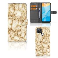 OPPO A15 | Bookcase | Marmer Goud