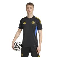 adidas Manchester United Trainingsshirt 2025-2026 Zwart Blauw Geel