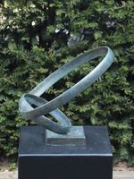 Ornament brons, Ringen, 31 cm. Ornament brons, Ringen, 31 cm.