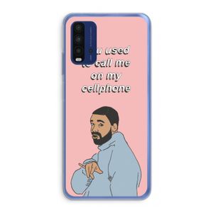 Hotline bling: Xiaomi Redmi 9T Transparant Hoesje