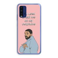Hotline bling: Xiaomi Redmi 9T Transparant Hoesje