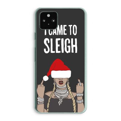 Came To Sleigh: Google Pixel 5a 5G Transparant Hoesje