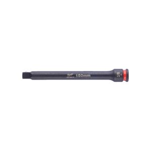 Milwaukee Accessoires Slagdop extentie SHOCKWAVE 3/8" 150mm | 1 stuk - 4932480297