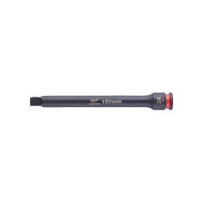 Milwaukee Accessoires Slagdop extentie SHOCKWAVE 3/8" 150mm | 1 stuk - 4932480297