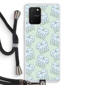 Octopussen: Samsung Galaxy S10 Lite Transparant Hoesje met koord