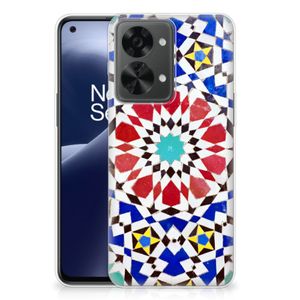 OnePlus Nord 2T TPU Siliconen Hoesje Mozaïek