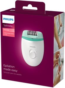 Philips Satinelle Essential Voor de benen, Compacte epilator met snoer