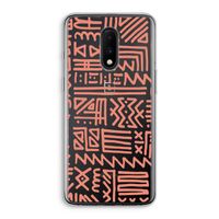 Marrakech Pink: OnePlus 7 Transparant Hoesje