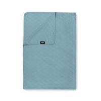 Bedsprei Ultrasonic Patroon 180x260 Cm Ruit Blauw Anti Allergie Fresh And Co - Dekbed-Discounter.nl