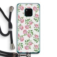Kleine roosjes: Huawei Mate 20 Pro Transparant Hoesje met koord