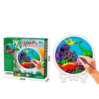 Verfset Roymart Multicolour Dinosaurus