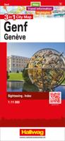 Stadsplattegrond Geneve - Genève | Hallwag