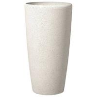 Beliani - ABDERA - Plantenbak - Beige - 39 cm - Stenenmix