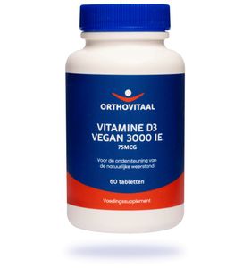 Vitamine D3 3000IE vegan