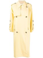 3.1 Phillip Lim manteau croisé à taille ceinturée - Jaune
